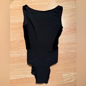 Black Velvet Elevé Ballet Leotard